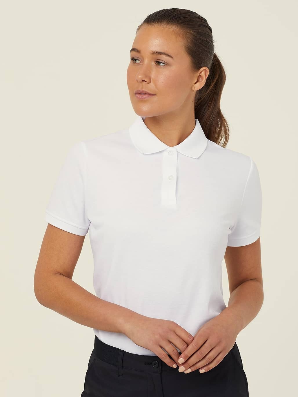 Antibacterial Polyface Short Sleeve Polo - CATU58