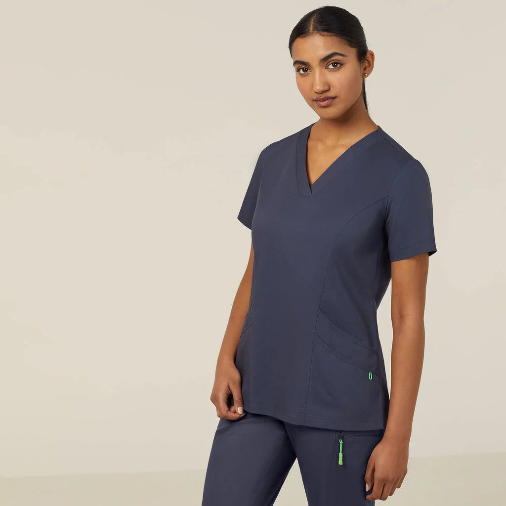 Next-Gen Antibacterial Active Florence Scrub Top - CATULM