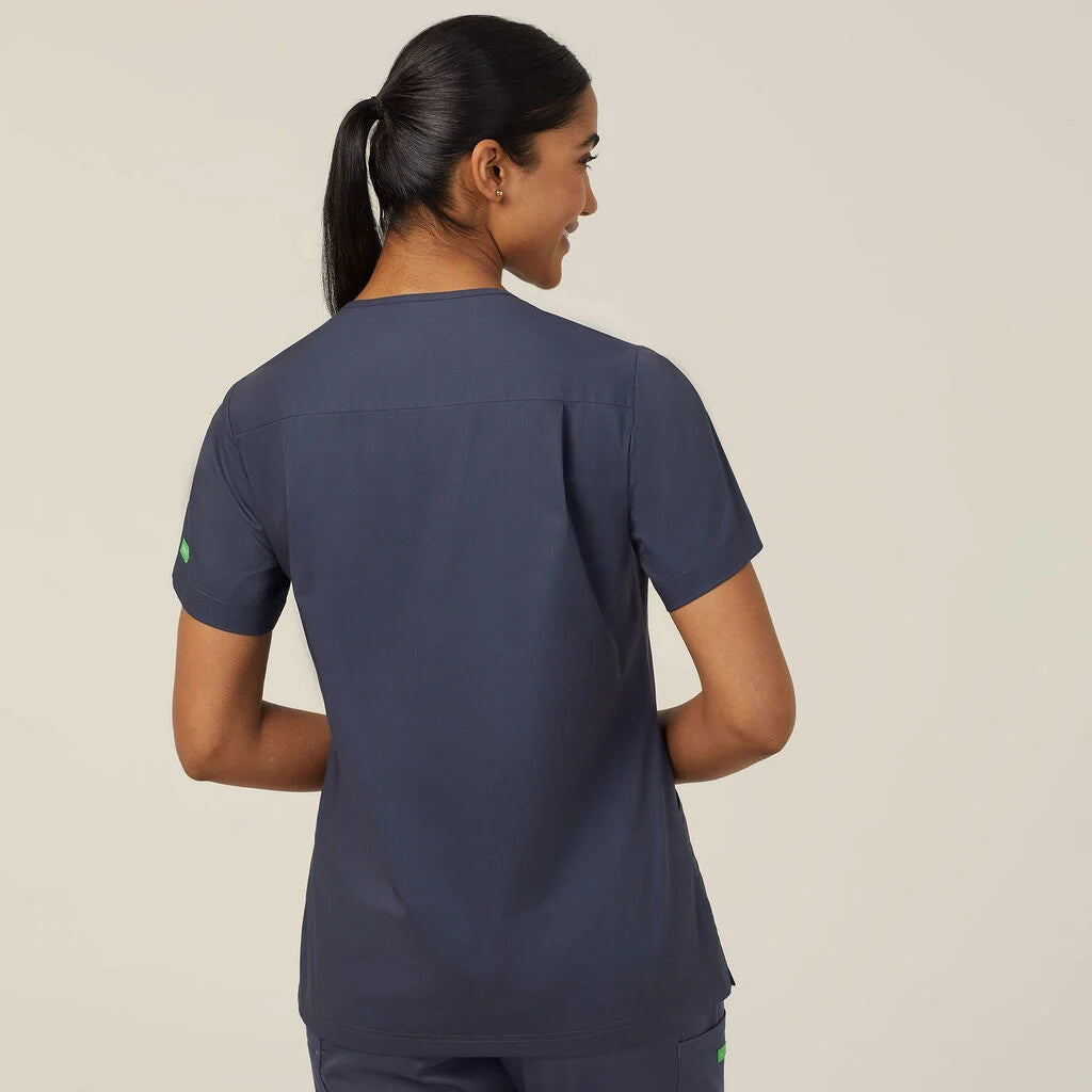 Next-Gen Antibacterial Active Florence Scrub Top - CATULM