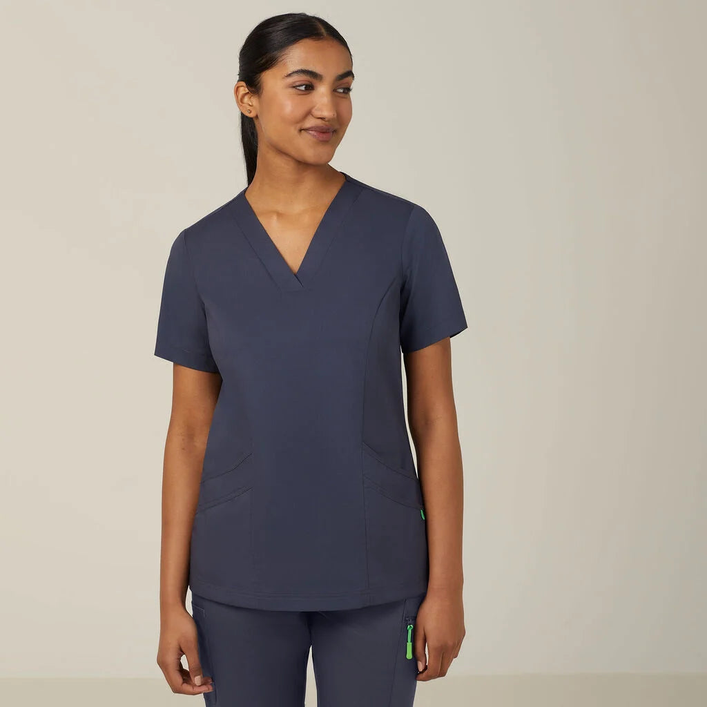 Next-Gen Antibacterial Active Florence Scrub Top - CATULM