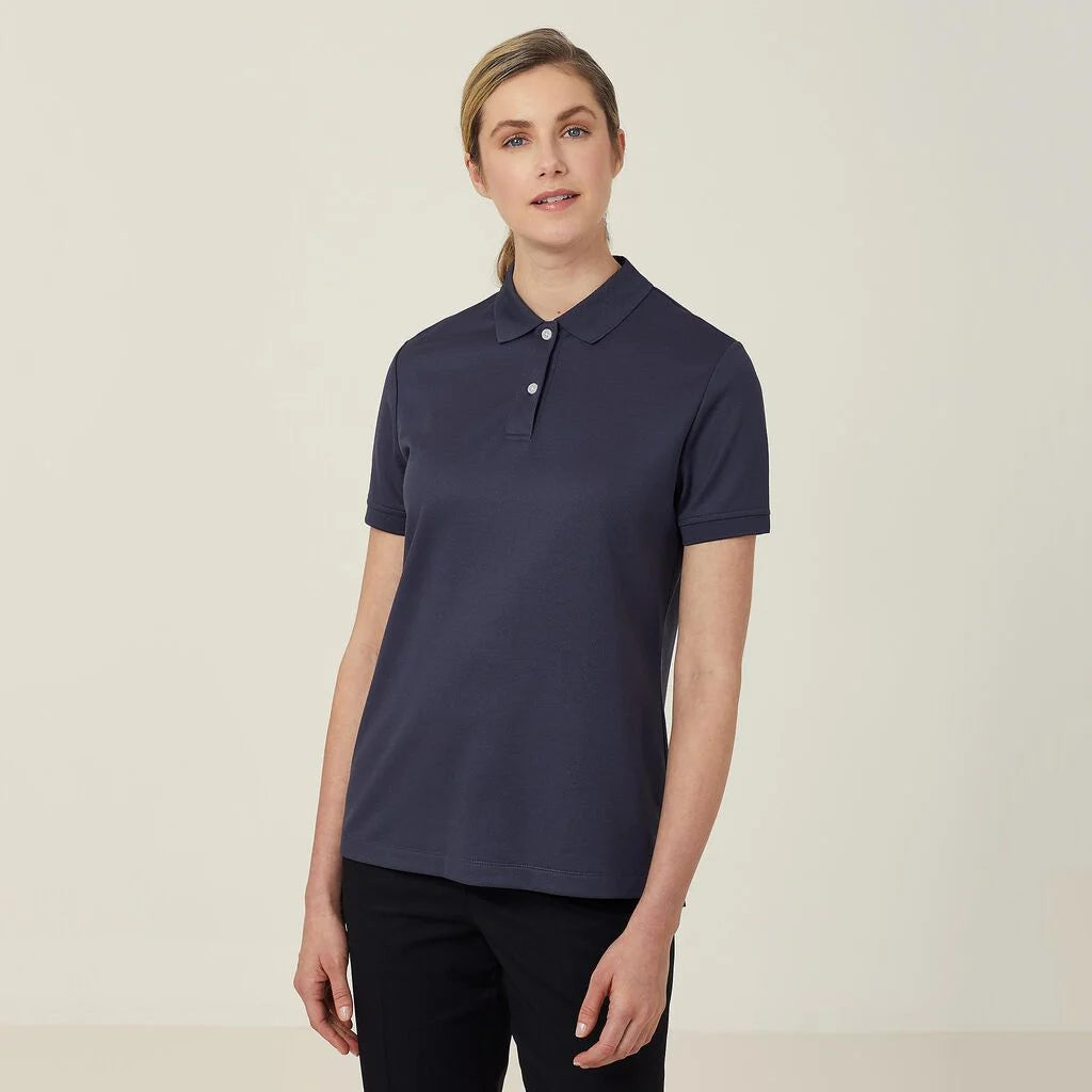 Antibacterial Polyface Short Sleeve Polo - CATU58