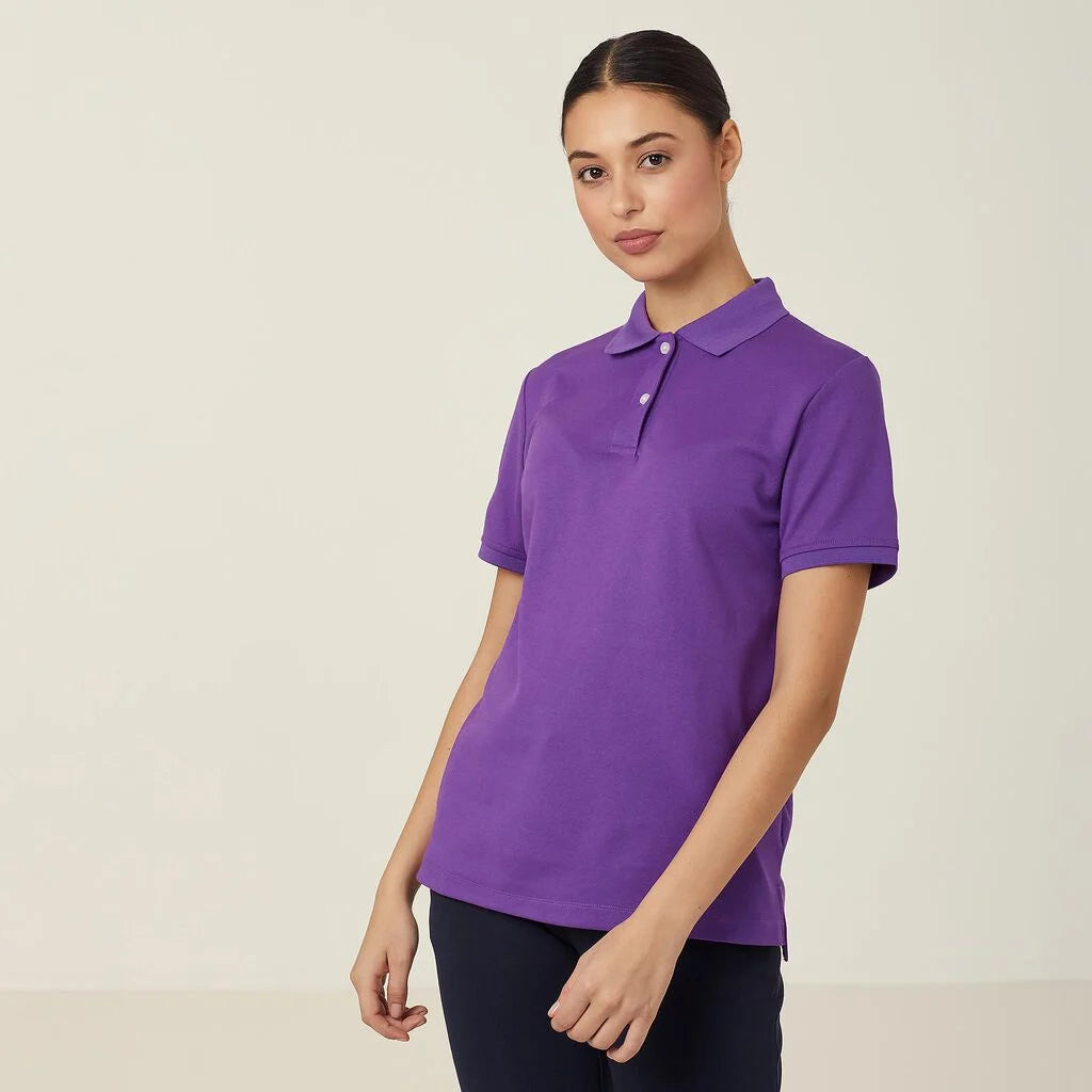Antibacterial Polyface Short Sleeve Polo - CATU58