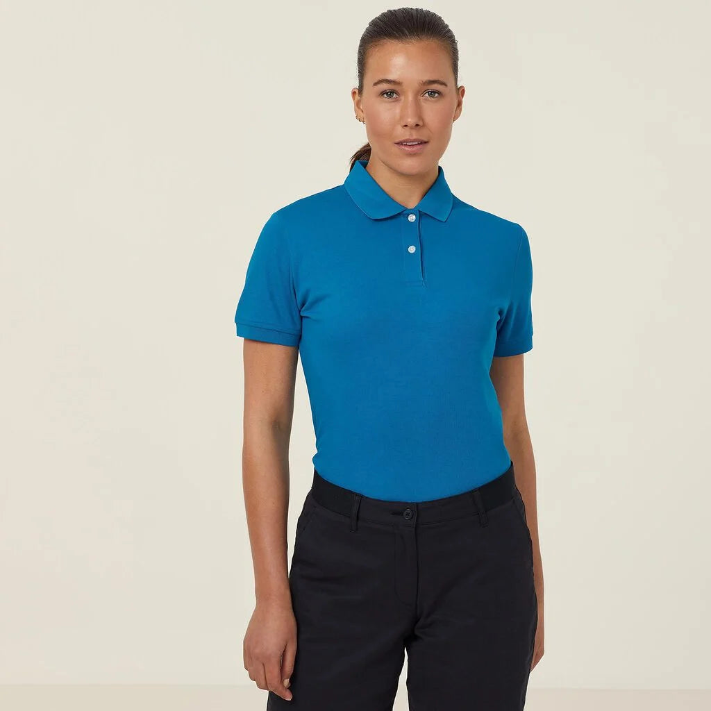 Antibacterial Polyface Short Sleeve Polo - CATU58