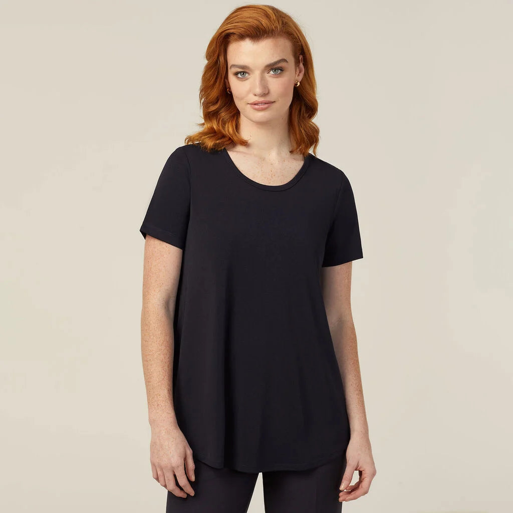 Matt Jersey Short Sleeve Swing Top - CATUQW