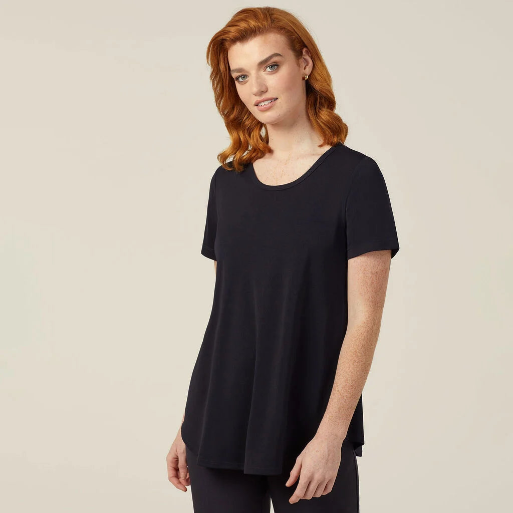 Matt Jersey Short Sleeve Swing Top - CATUQW