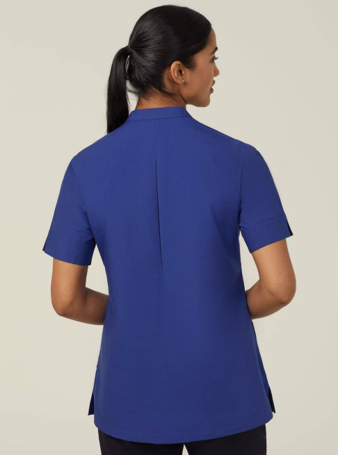 Poly Cotton End On End Short Sleeve Tunic - CATUGA