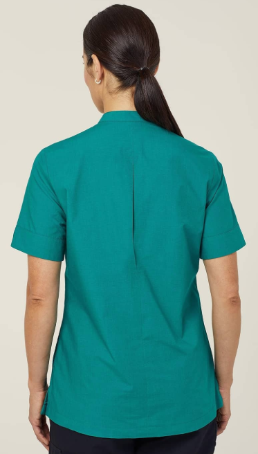 Poly Cotton End On End Short Sleeve Tunic - CATUGA