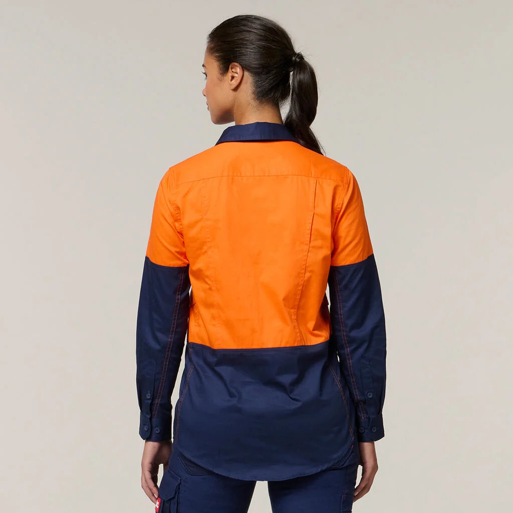HI-VIS VENTED LONG SLEEVE SHIRT - Y08225