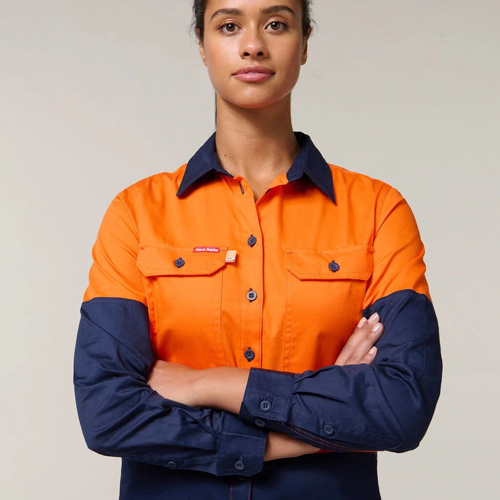HI-VIS VENTED LONG SLEEVE SHIRT - Y08225