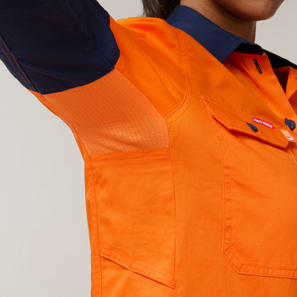 HI-VIS VENTED LONG SLEEVE SHIRT - Y08225