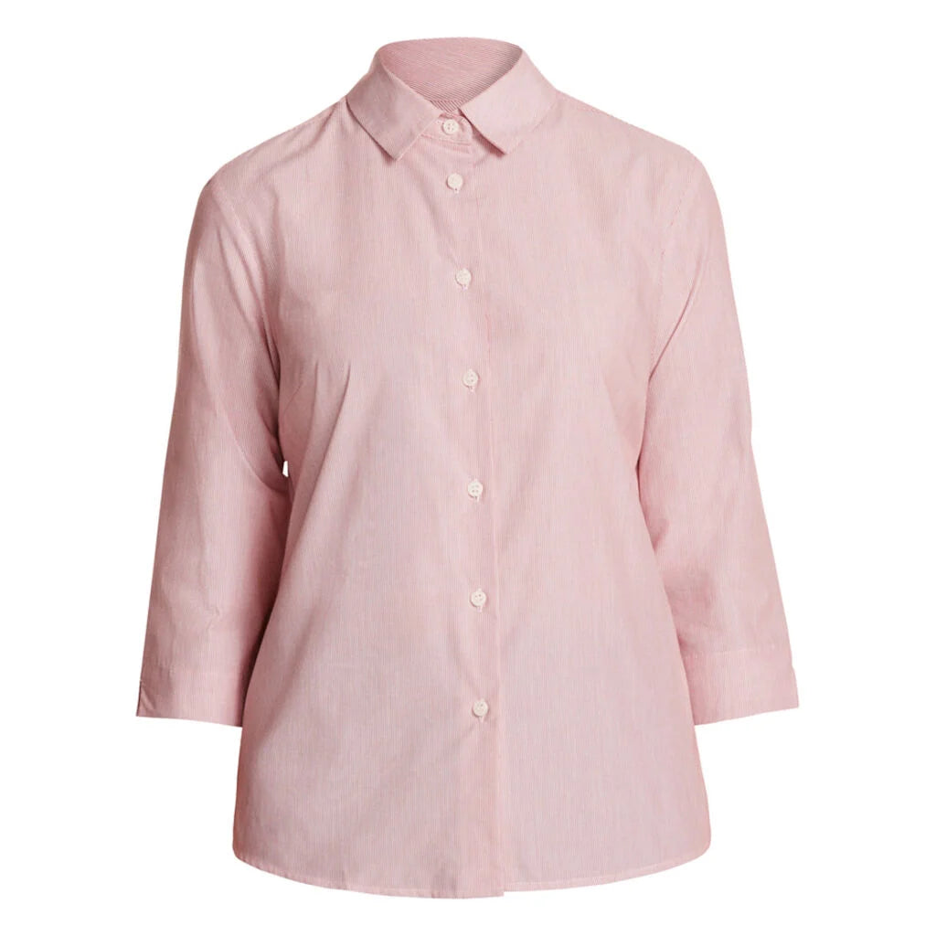 Striped Texture Shirt - Pink