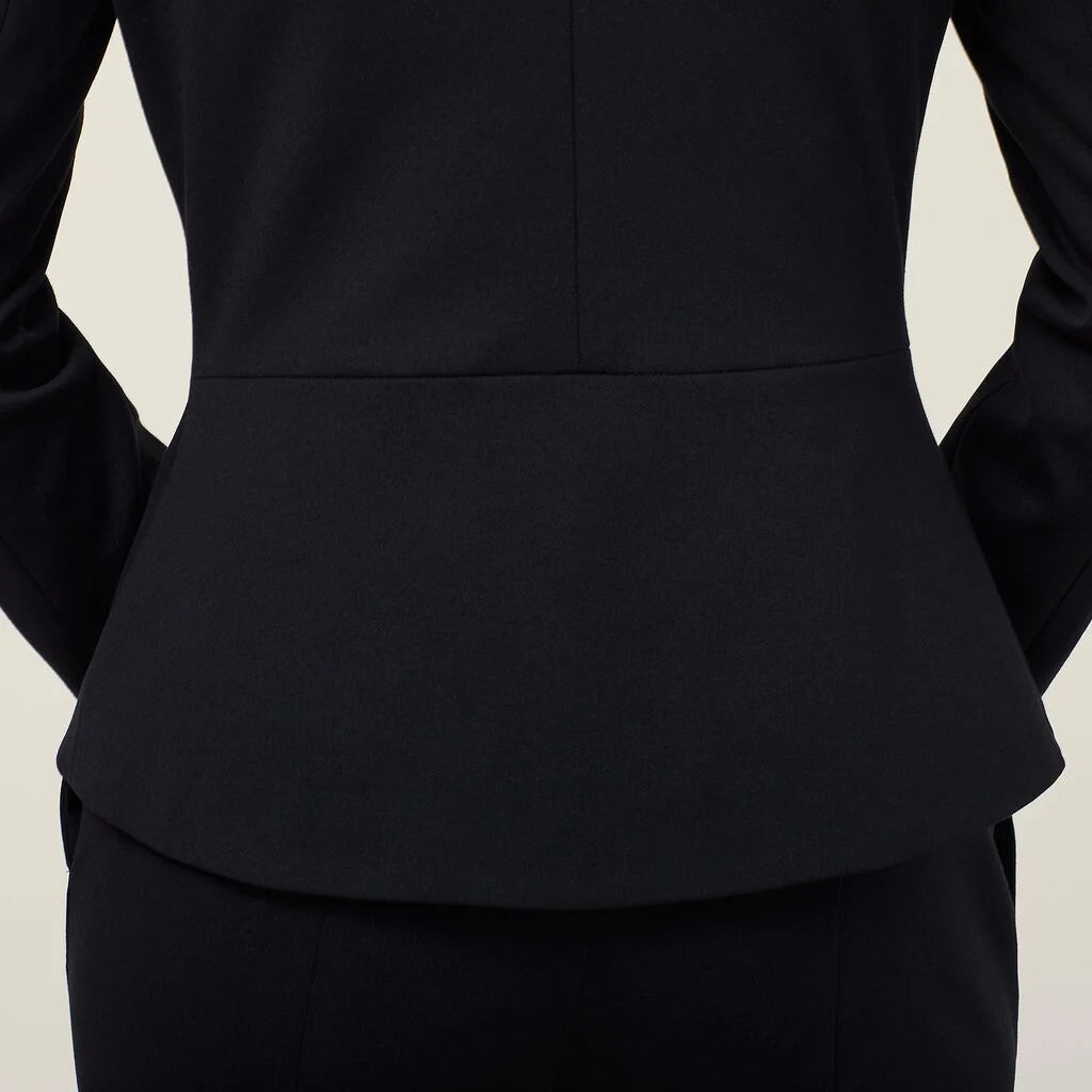 Ponte Knit Cropped Jacket - CAT1E3