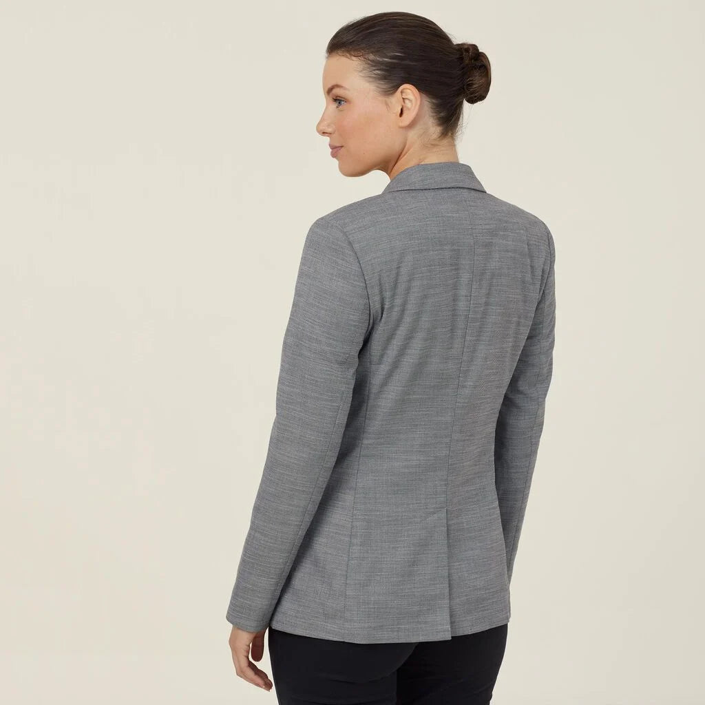Linen Look Half-Lined Jacket - CAT1E9