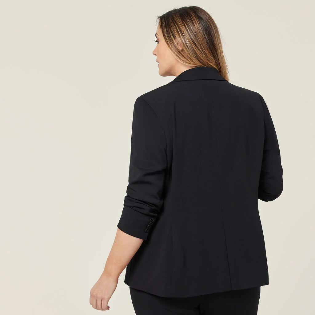Crepe Stretch Longline Jacket - CAT1H8