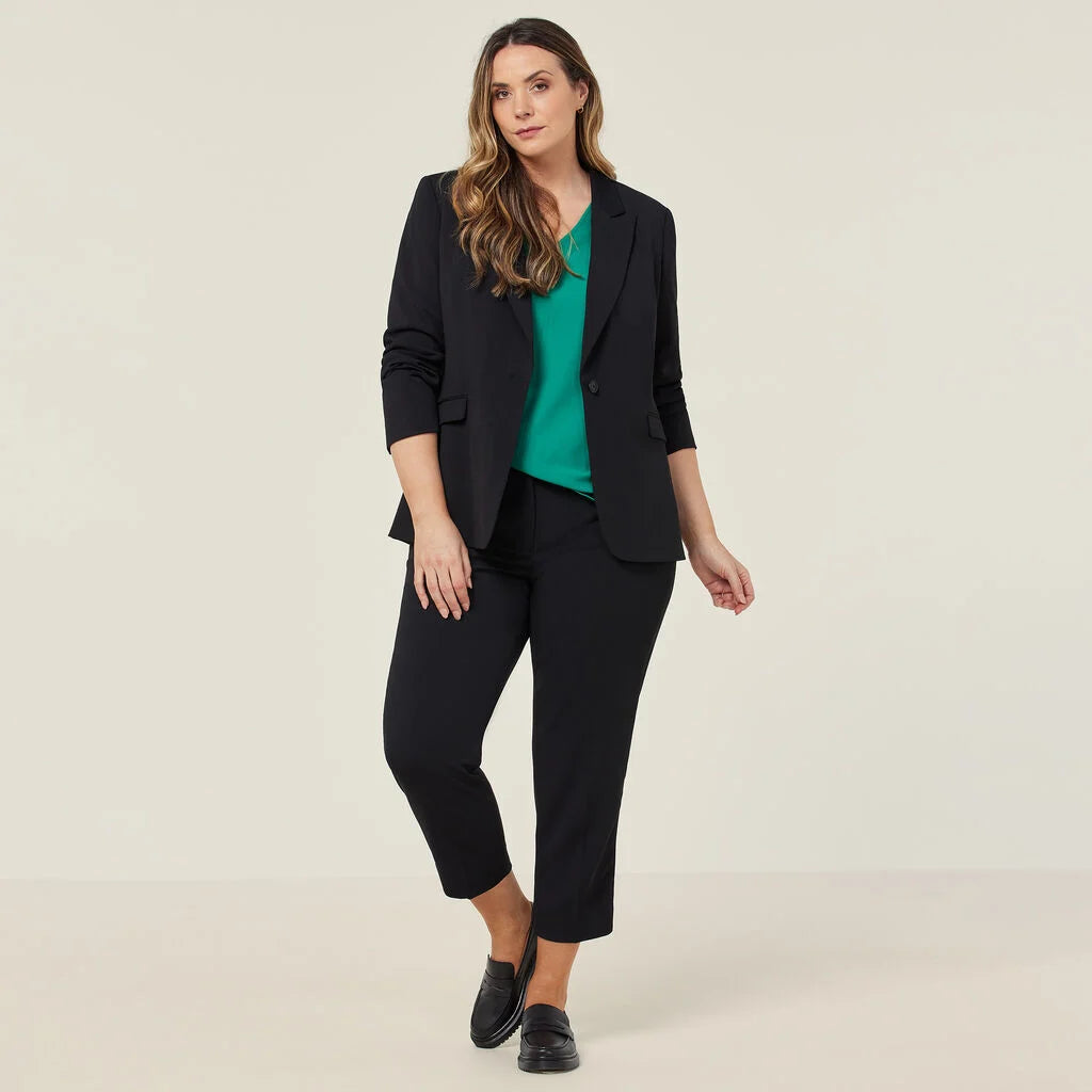 Crepe Stretch Longline Jacket - CAT1H8