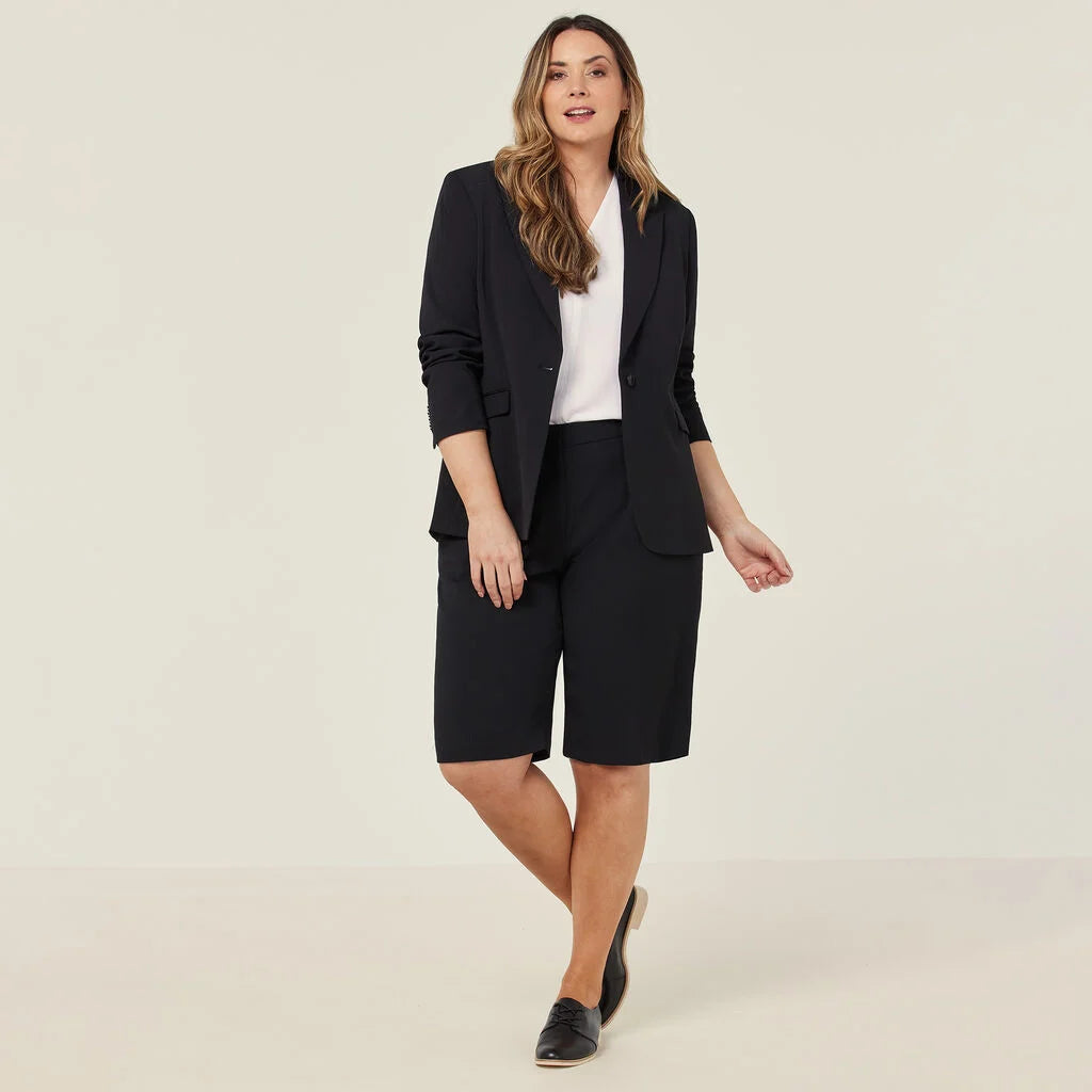 Crepe Stretch Longline Jacket - CAT1H8