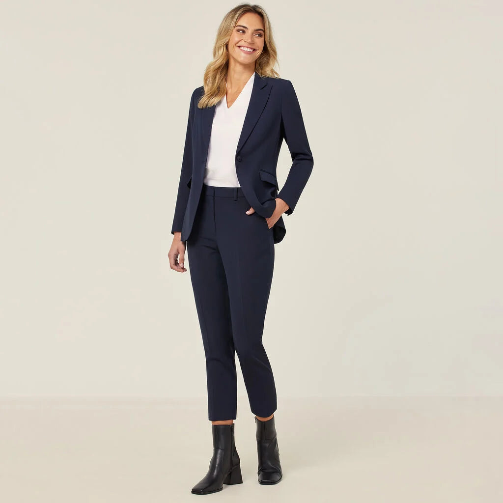 Crepe Stretch Longline Jacket - CAT1H8