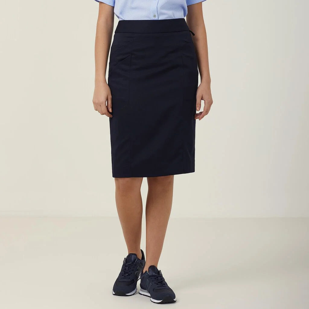 Poly Viscose Gaberdine Health Tech Skirt - CAT2MH