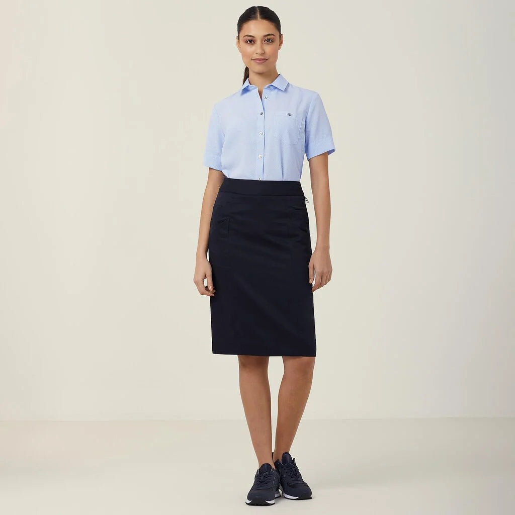 Poly Viscose Gaberdine Health Tech Skirt - CAT2MH