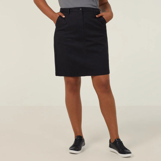 Stretch Cotton Chino Skirt - CAT2RL