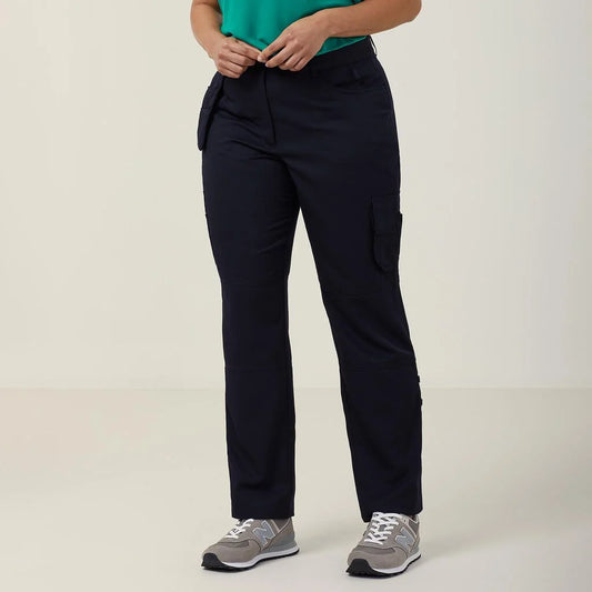 Poly Viscose Gaberdine Flex Waist Cargo Pant - CAT3TY