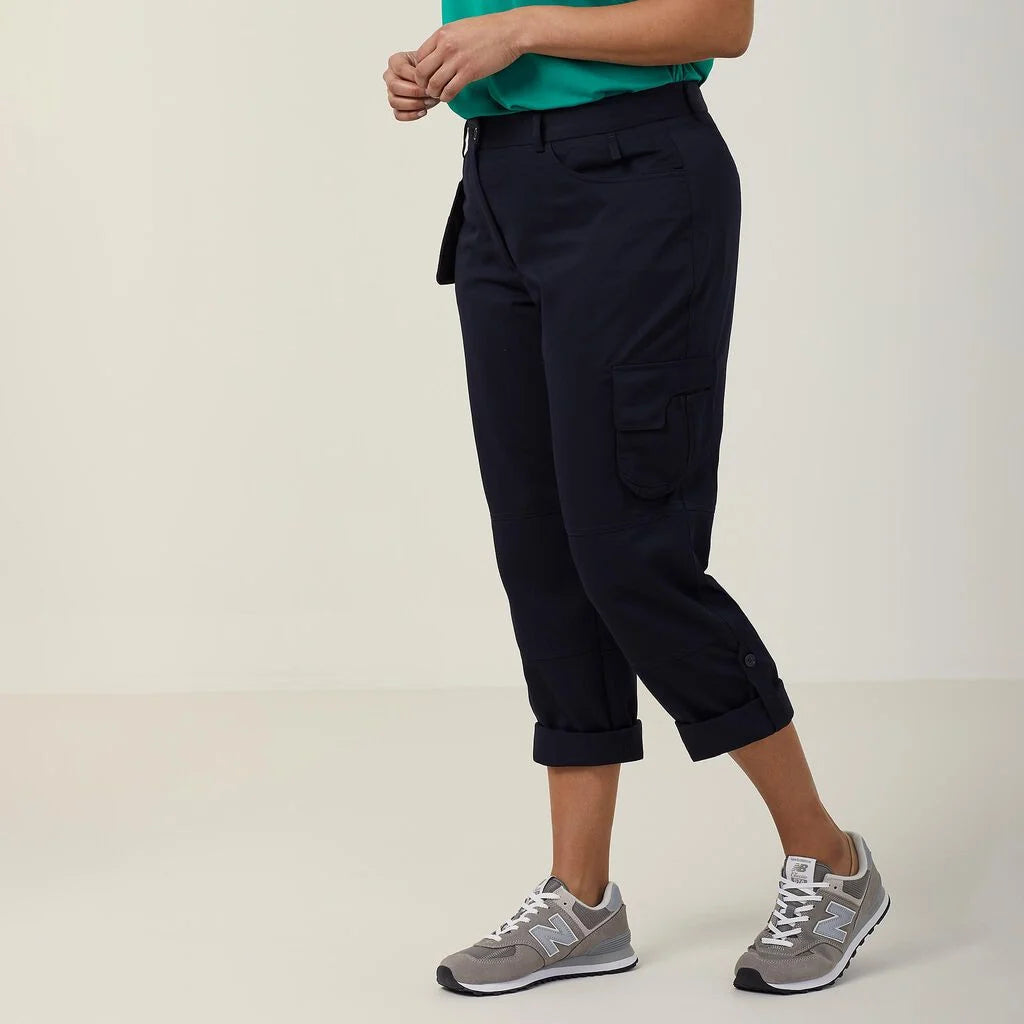 Poly Viscose Gaberdine Flex Waist Cargo Pant - CAT3TY