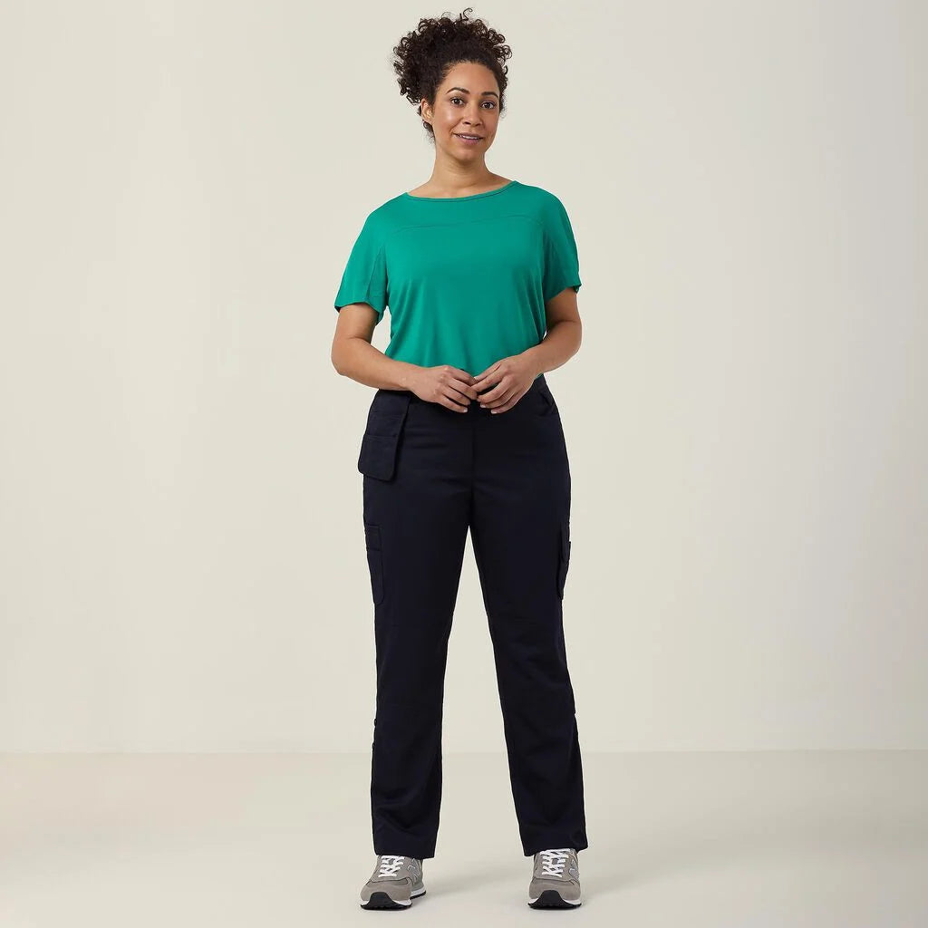 Poly Viscose Gaberdine Flex Waist Cargo Pant - CAT3TY