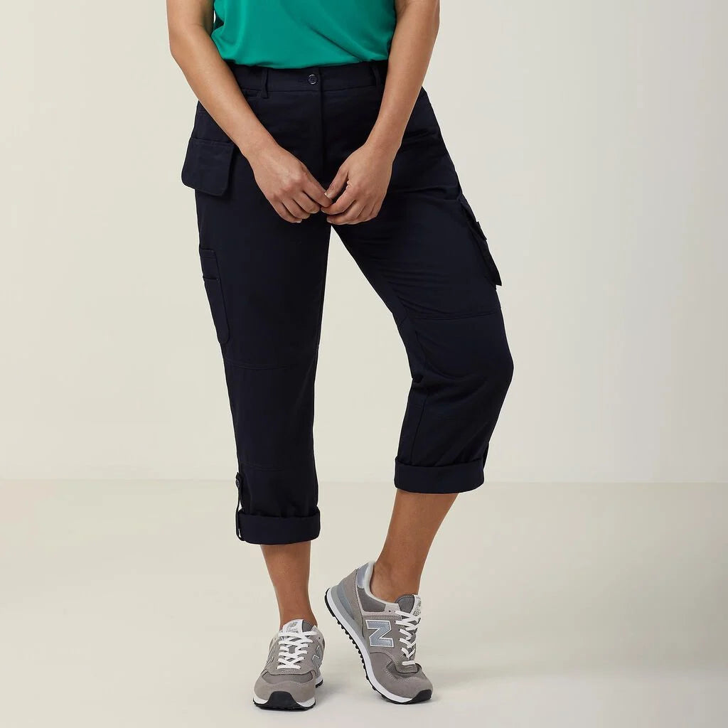 Poly Viscose Gaberdine Flex Waist Cargo Pant - CAT3TY