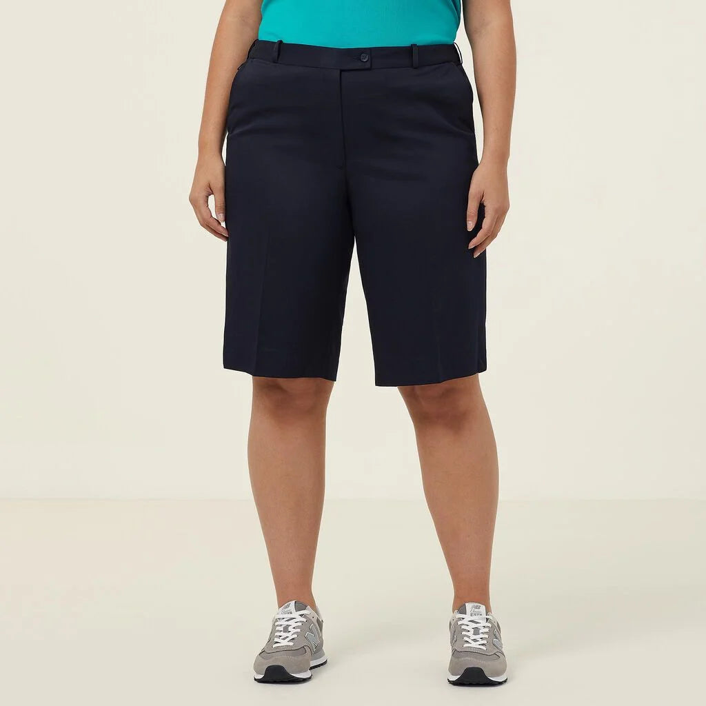 Poly Viscose Gaberdine Secret Waist Short - CAT3U5