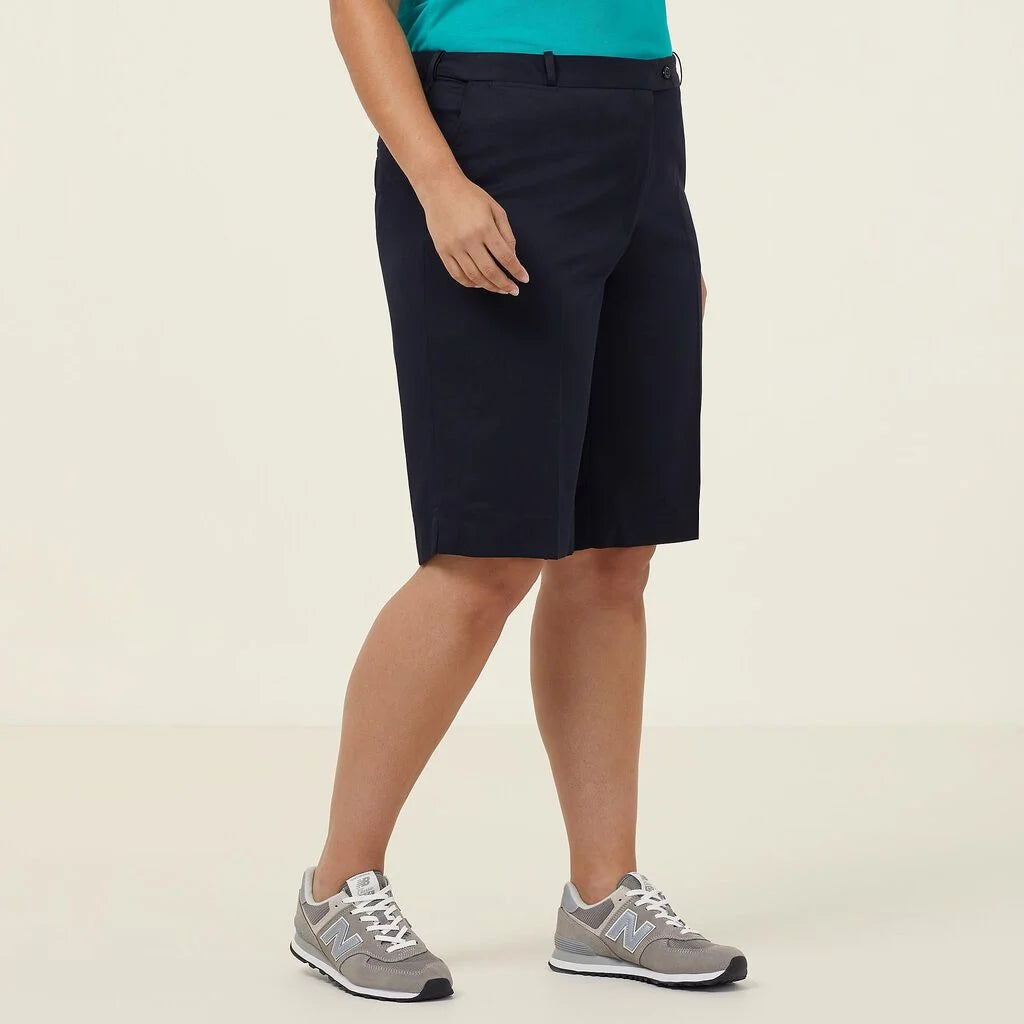 Poly Viscose Gaberdine Secret Waist Short - CAT3U5