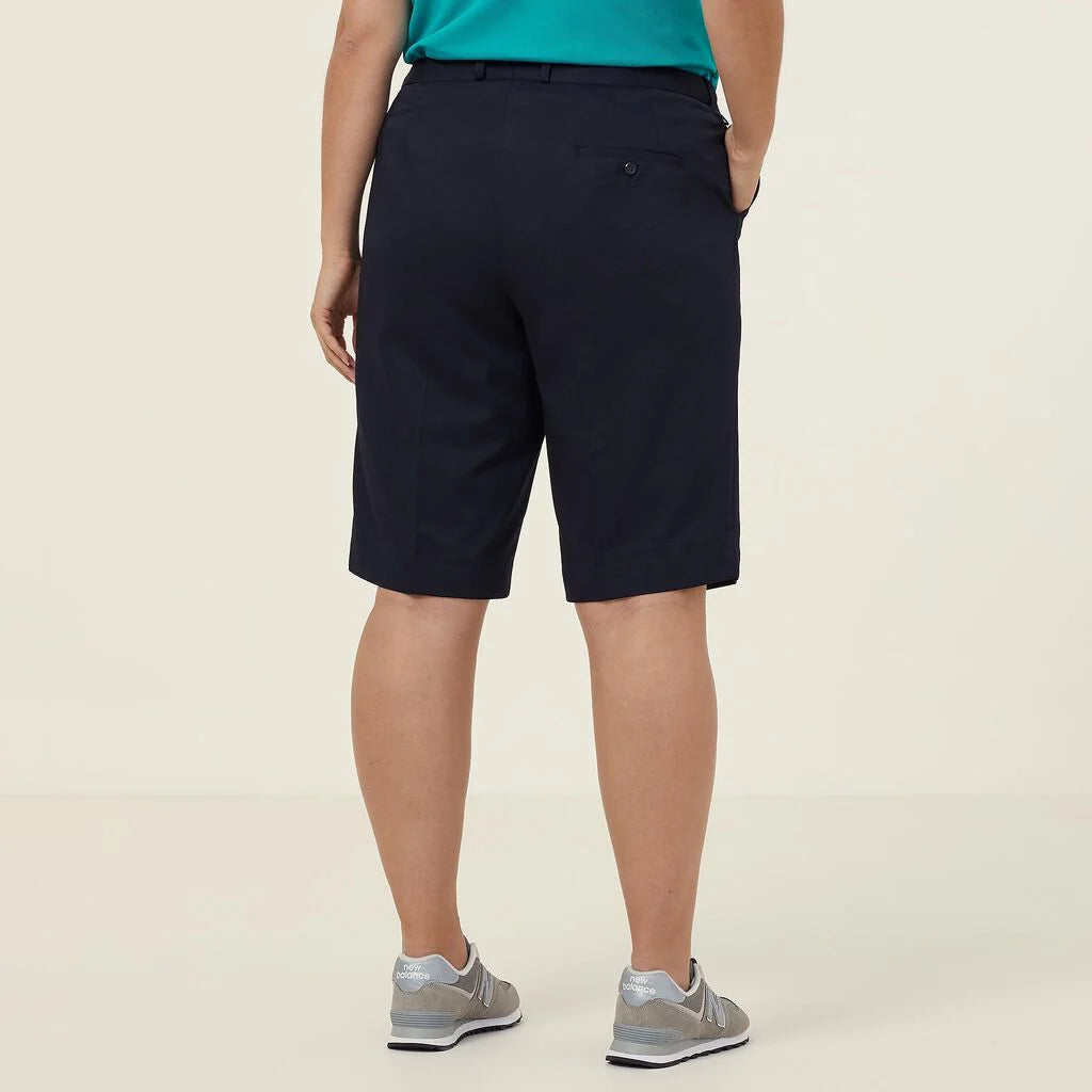 Poly Viscose Gaberdine Secret Waist Short - CAT3U5