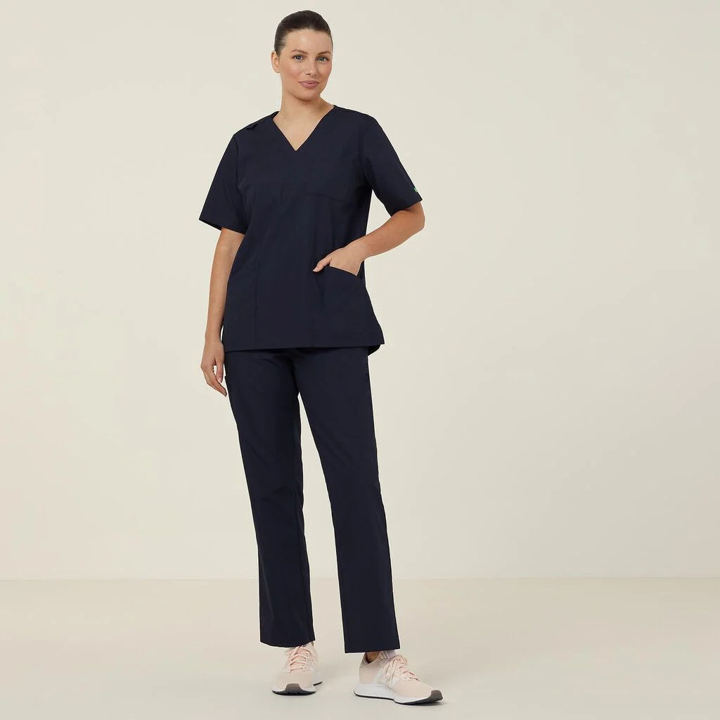 Vital Antibacterial Page Scrub Pant - CAT3W9 Mid Night/ Cobalt