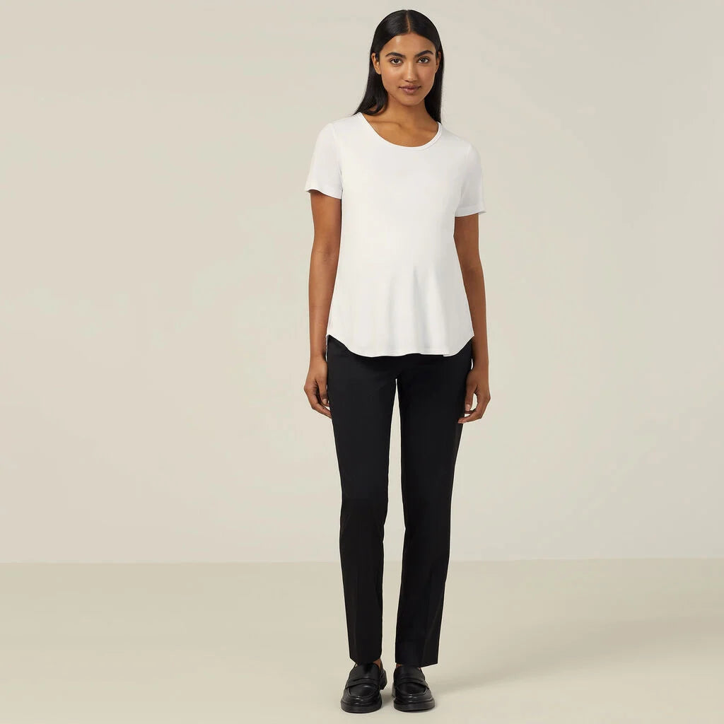 Poly Viscose Stretch Twill Maternity Pant CAT3XM