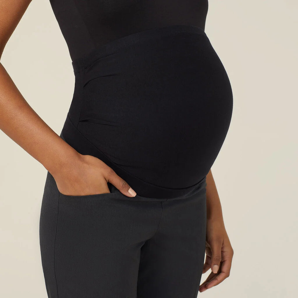 Poly Viscose Stretch Maternity Pant - CAT3XN