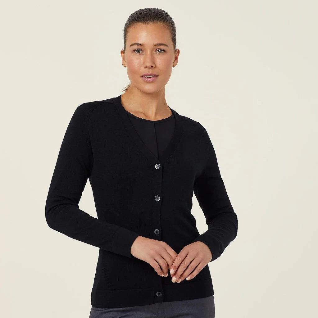 Merino Wool Detail Cardigan - CAT5AP