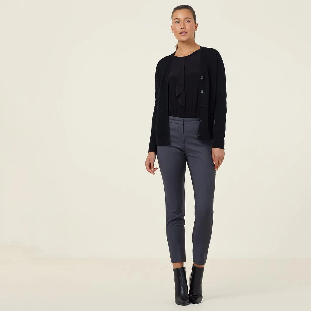 Merino Wool Detail Cardigan - CAT5AP