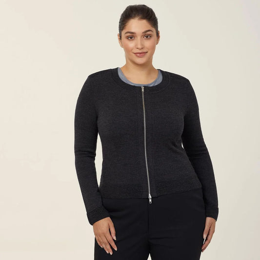 Merino Wool Knit Jacket - CAT5AS