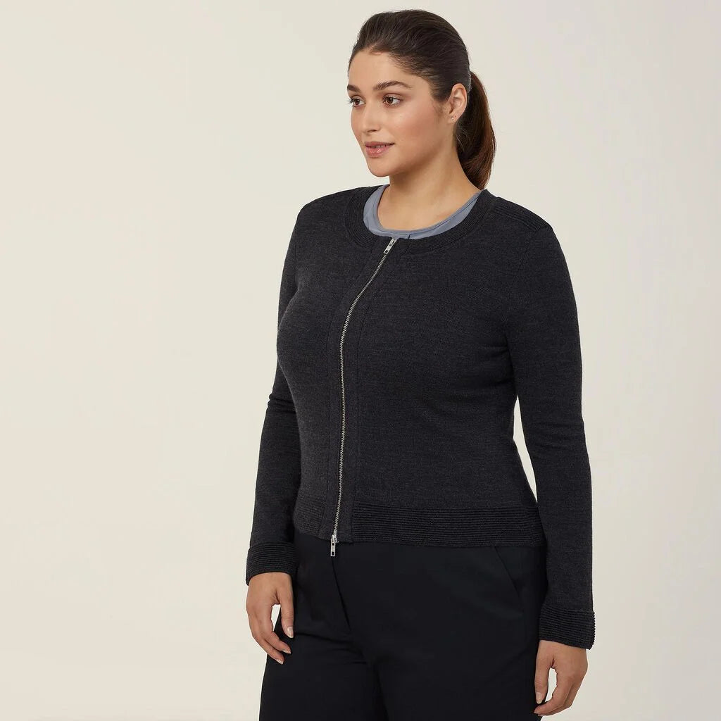 Merino Wool Knit Jacket - CAT5AS