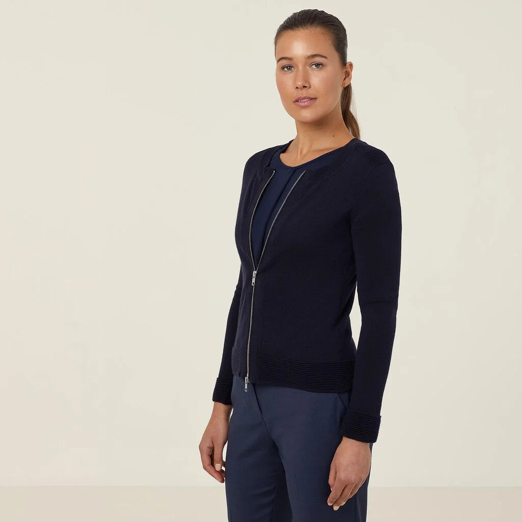 Merino Wool Knit Jacket - CAT5AS