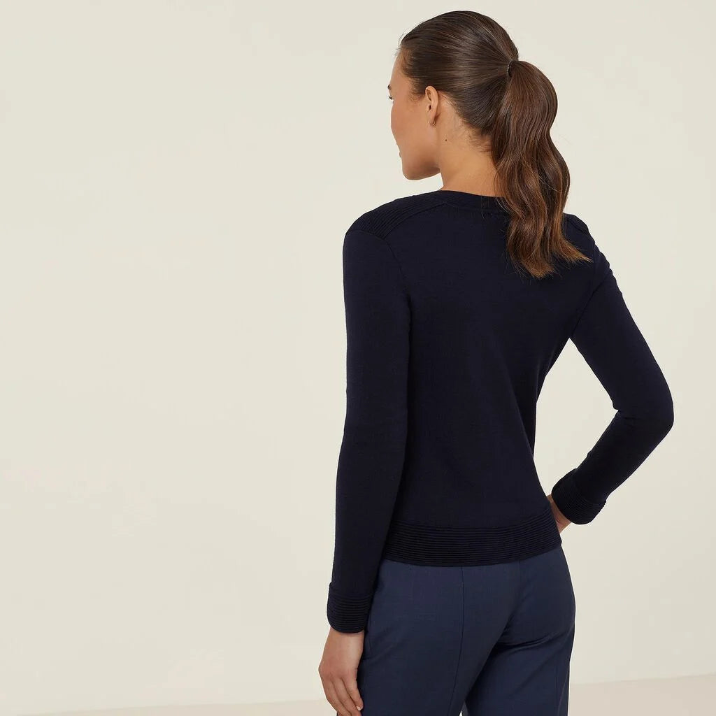 Merino Wool Knit Jacket - CAT5AS