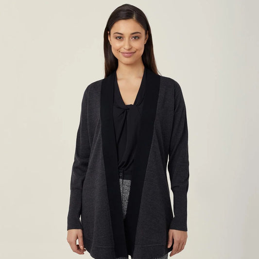 Merino Wool Long Line Jacket - CAT5B2
