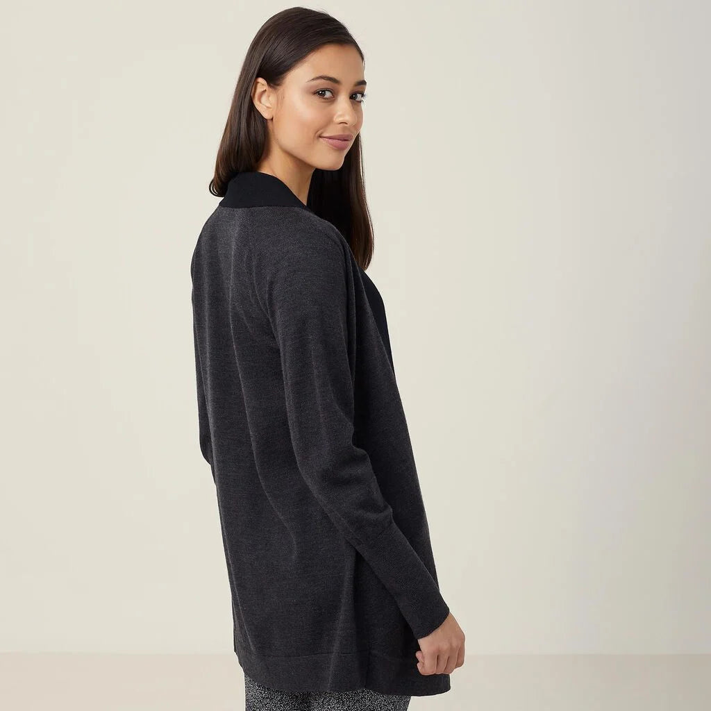 Merino Wool Long Line Jacket - CAT5B2