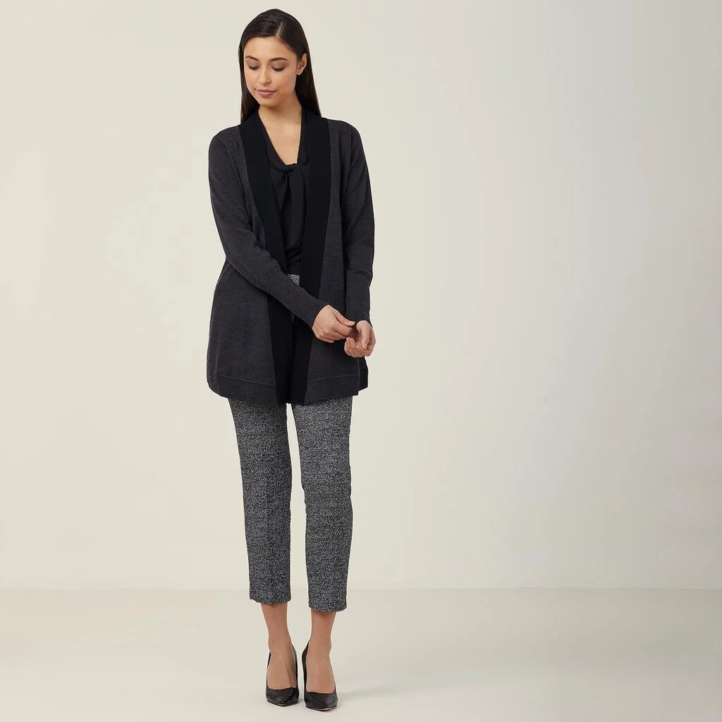 Merino Wool Long Line Jacket - CAT5B2