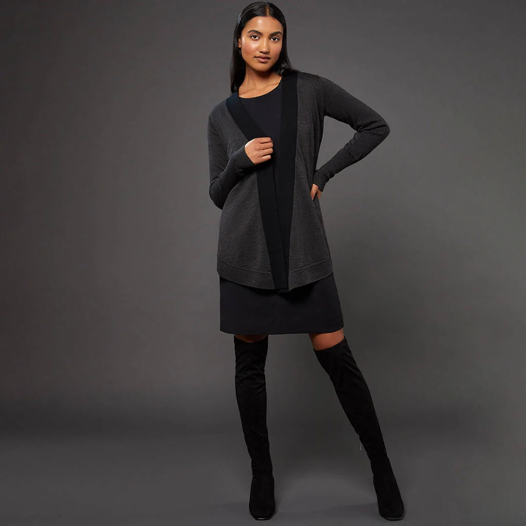 Merino Wool Long Line Jacket - CAT5B2