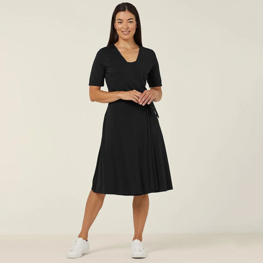 Matt Jersey Wrap Dress - CAT699