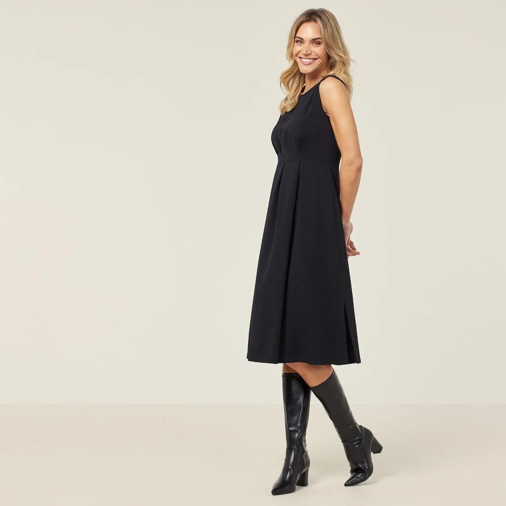 Crepe Stretch Sleeveless Dress - CAT69T