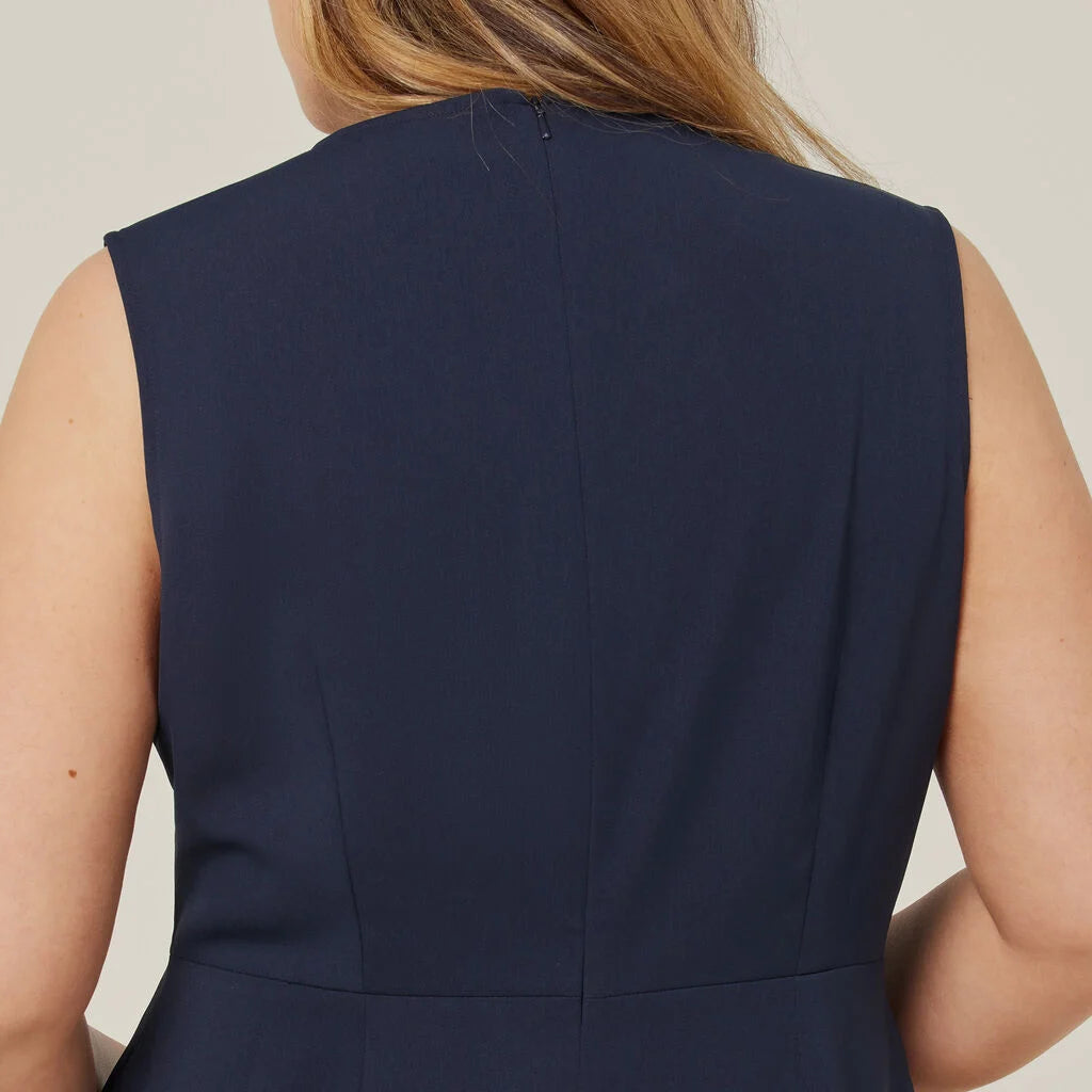 Crepe Stretch Sleeveless Dress - CAT69T