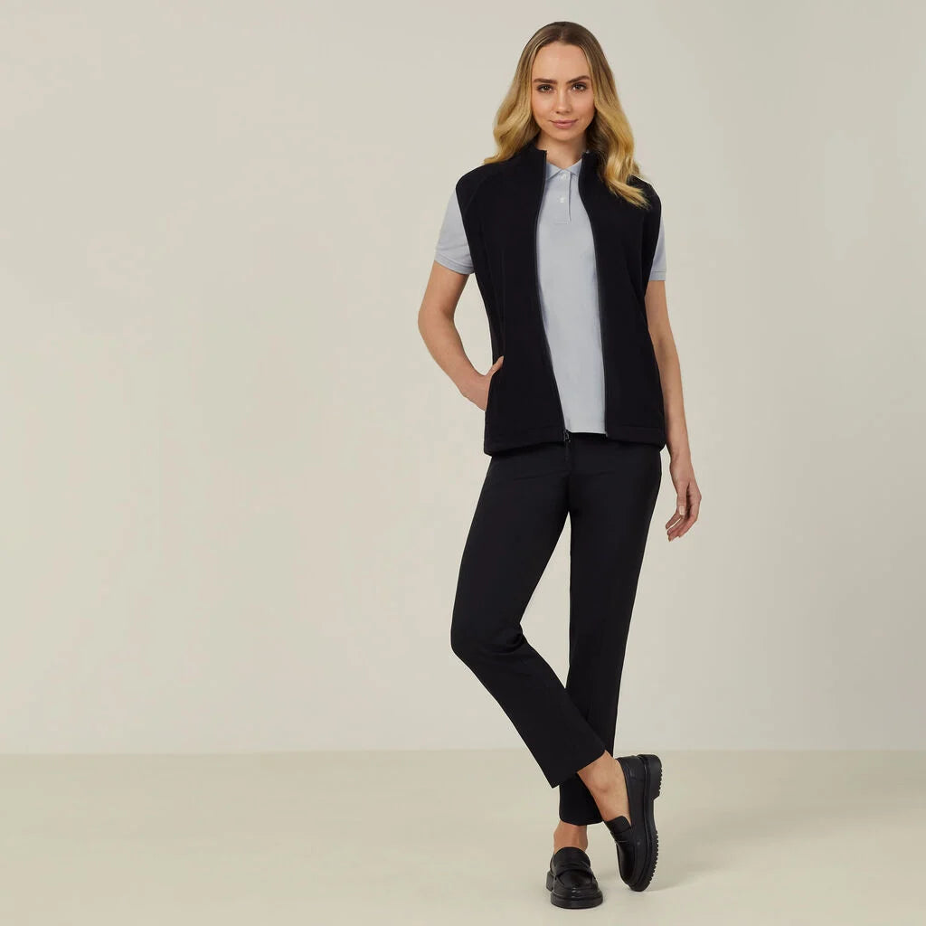 Polar Fleece Zip Vest - CAT745