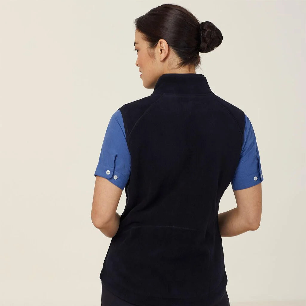 Polar Fleece Zip Vest - CAT745
