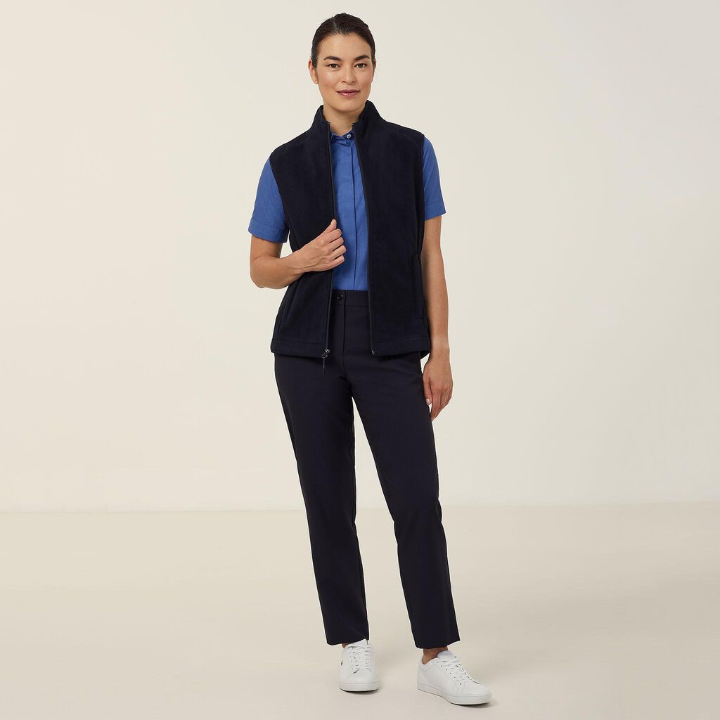 Polar Fleece Zip Vest - CAT745